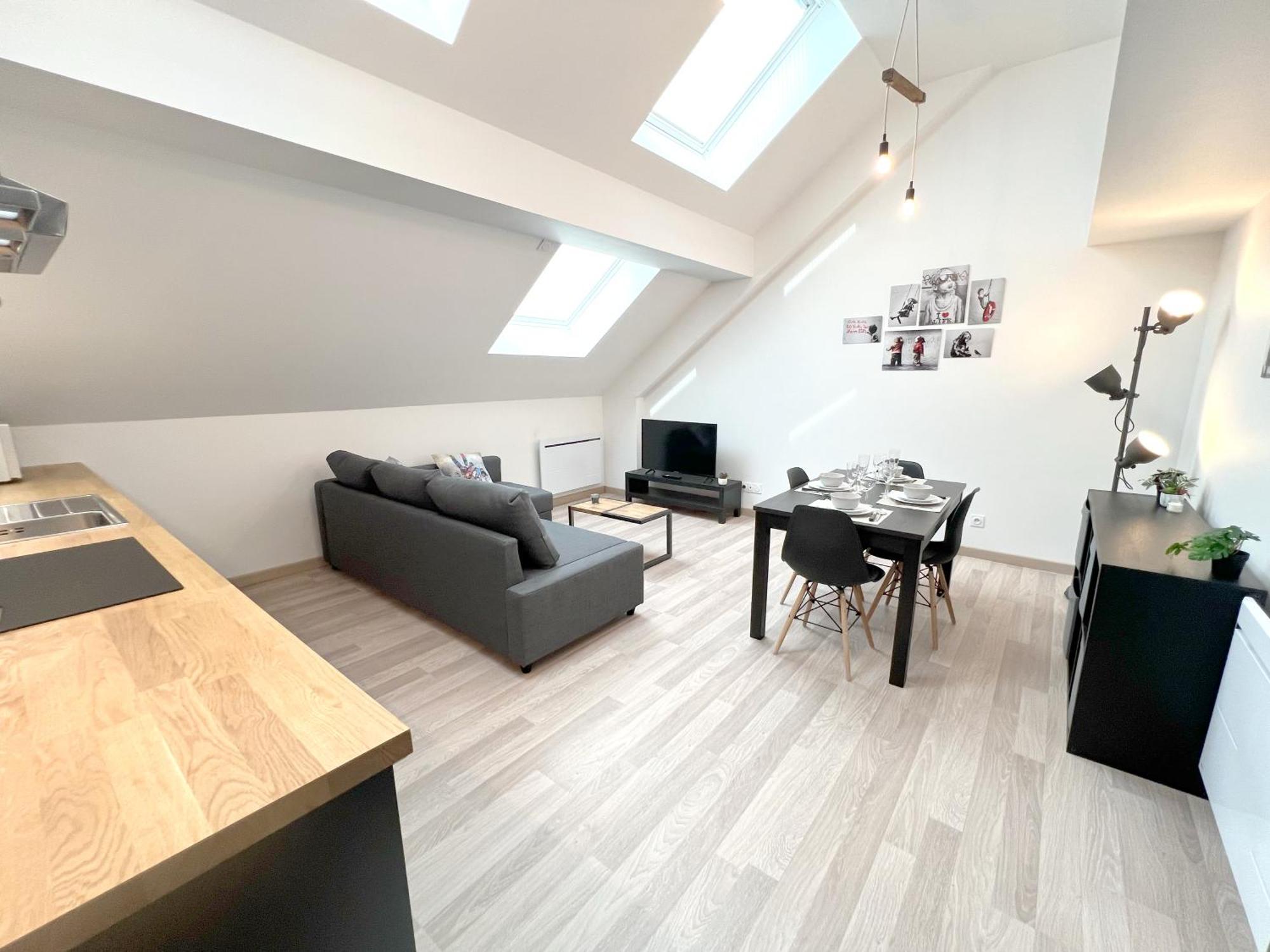 Coeur Des Moissons, Centre Ville Avec Parking Prive Reims Exterior foto